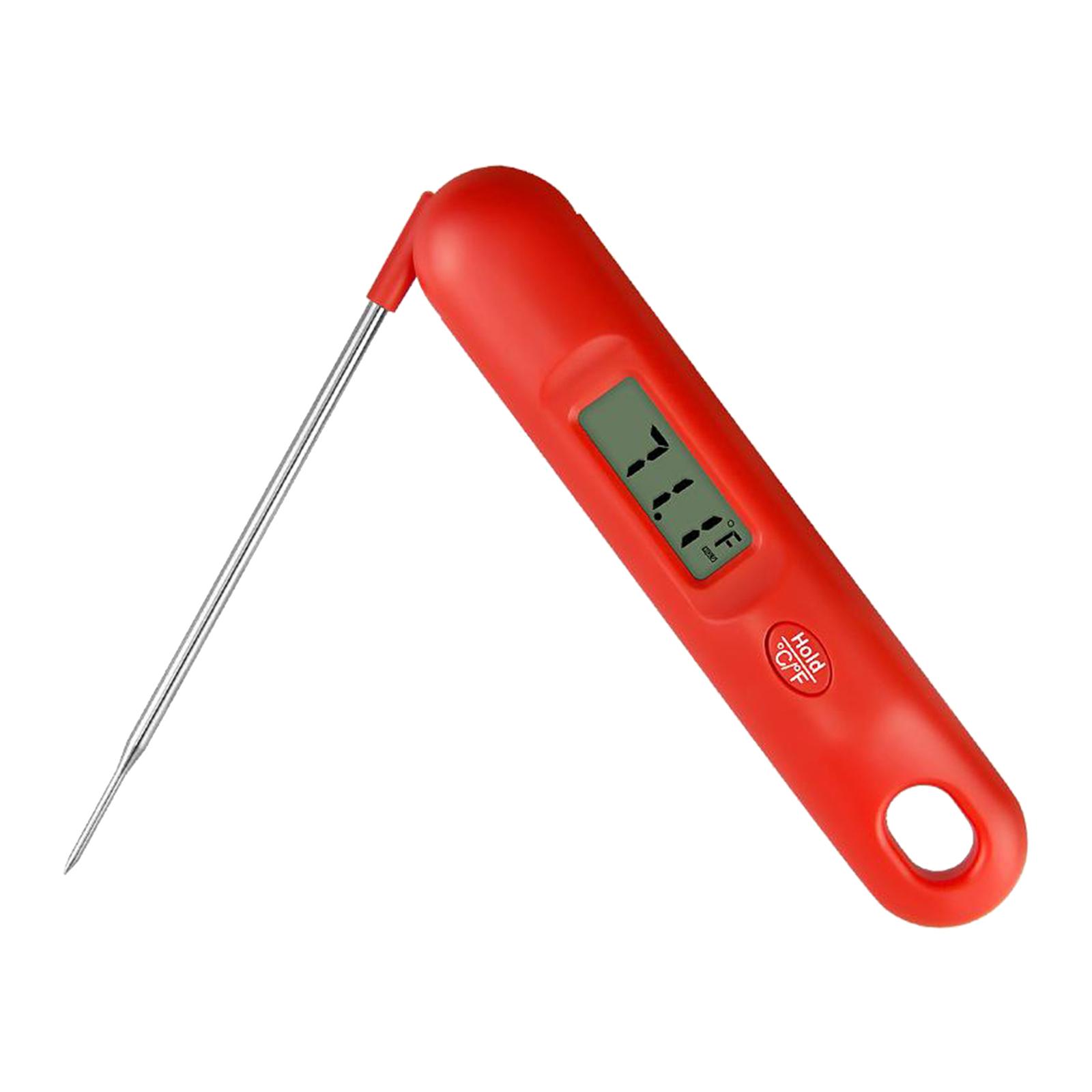2x Digital Meat Thermometer Ultra Fast Read Thermometer W/Backlight for Kitchen
