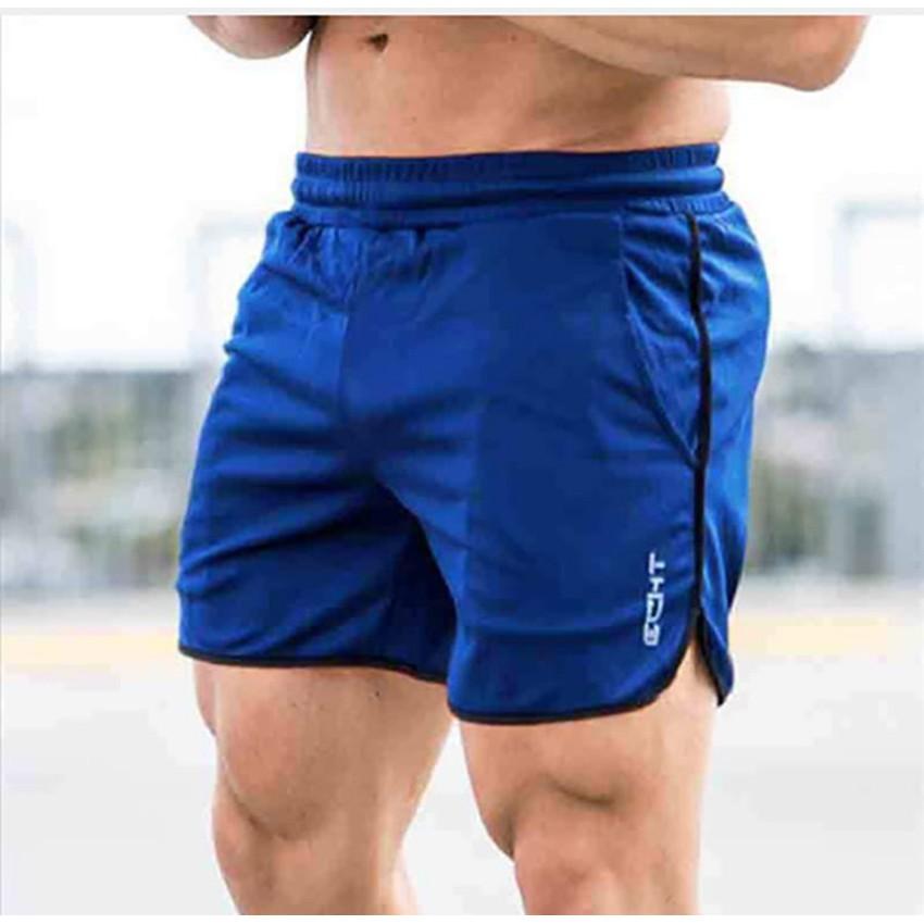 Quần Đùi Thun lạnh Thể Thao Nam Quần Đùi Tập Gym Nam Chất liệu vải co giãn 4 chiều QSGM001
