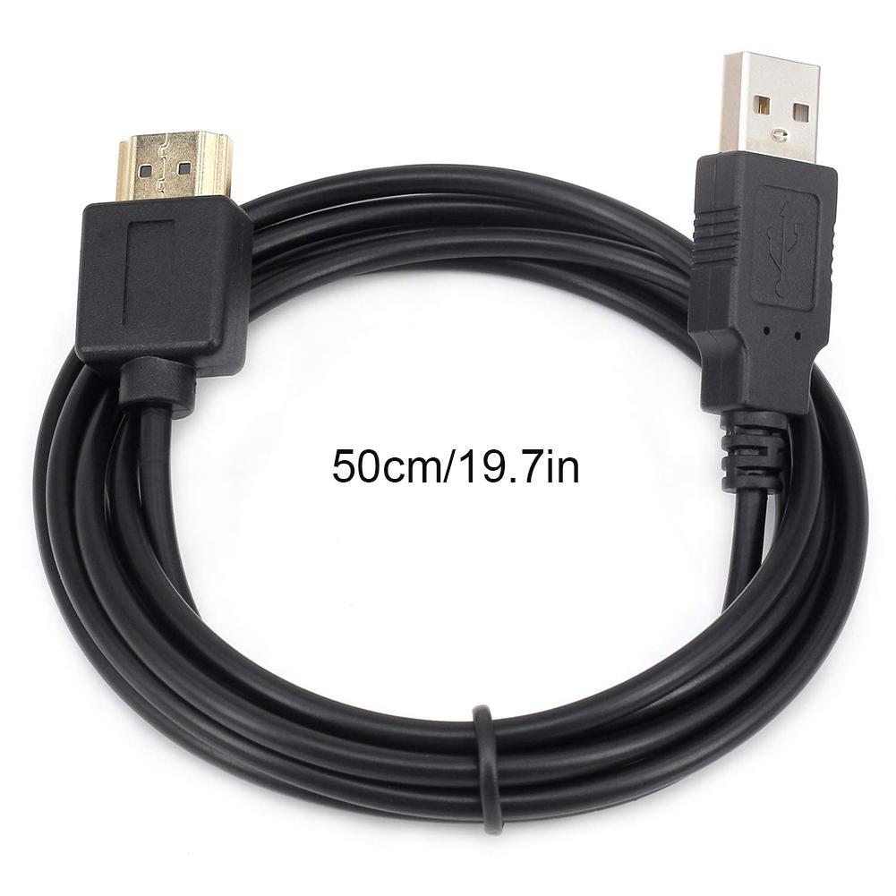 Thiết bị thông minh Máy tính xách tay cáp điện tương thích HDMI Cáp HDMI tương thích với Cáp nguồn USB USB sang cáp tương thích HDMI