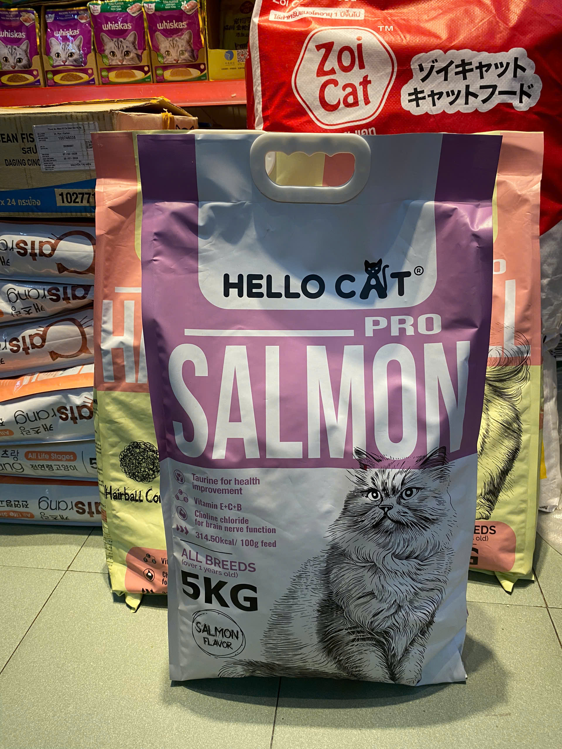 5KG THỨC ĂN HẠT HELLO CAT DÀNH CHO MÈO