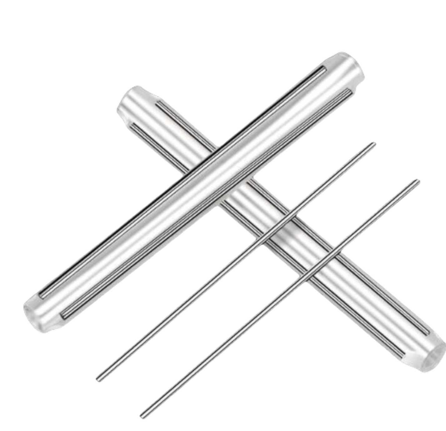Ống Nung Co Nhiệt Hàn Cáp Quang 60mm có 2 Thanh Thép Trợ Lực