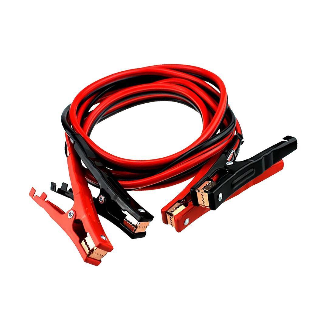 Heavy Duty Car Battery Booster Jumper Cable 500-amp 15-Feet 10-Guage with Pouch