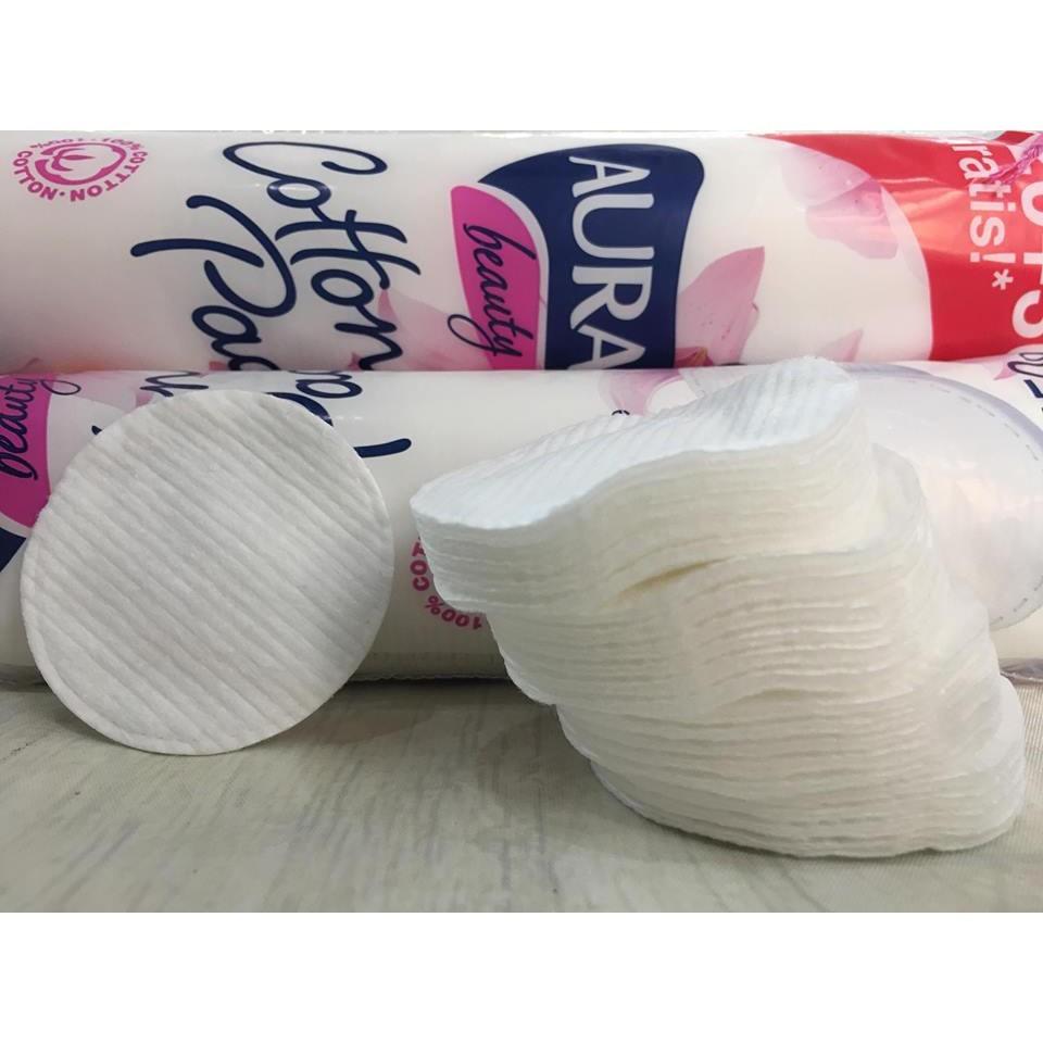 Bông tẩy trang Aura Cotton Pads 150 miếng