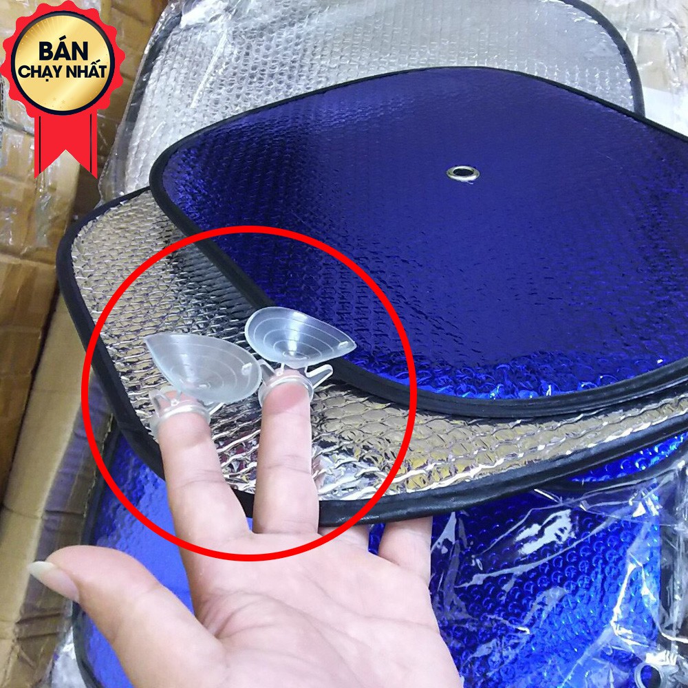 Combo 10 Núm nhựa hít chân không cho tấm chắn nắng xốp ô tô