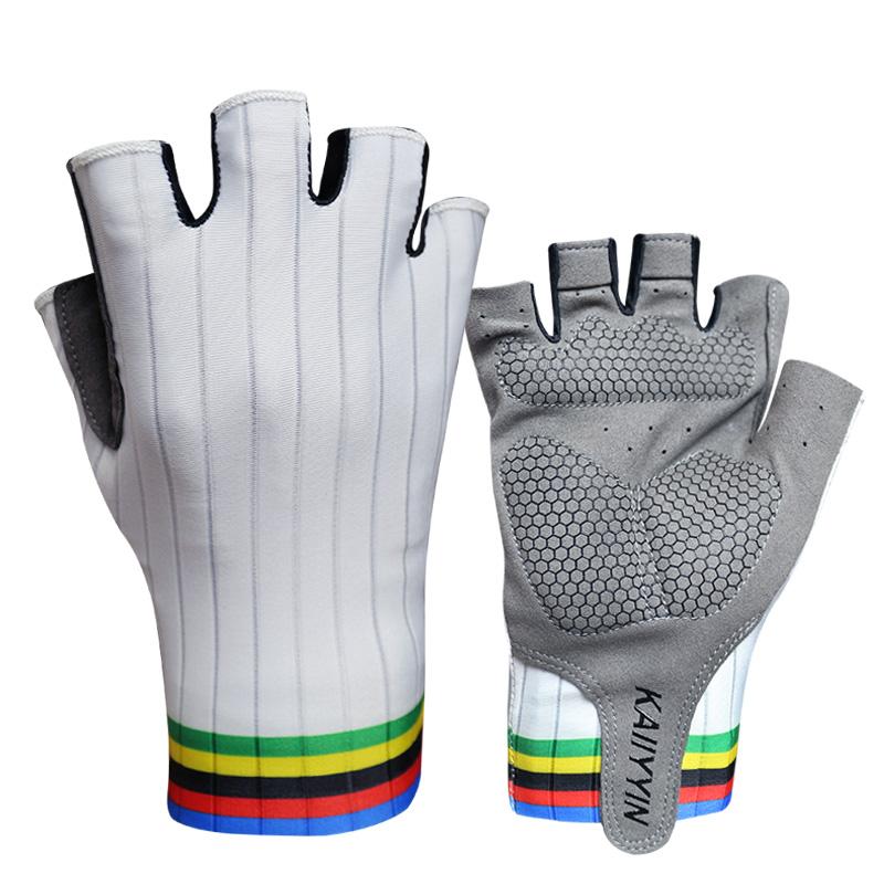 New Pro Aero Xe Đạp Đội Găng Tay Xe Đạp Ngón Ngoài Trời Xe Đạp Đường Bộ Găng Tay Thể Thao Nam Nữ Guantes Ciclismo