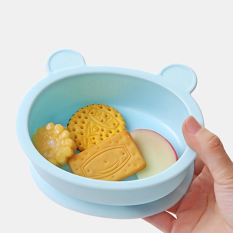 Ốp Tô Cho Bé Hoạt Hình Chống Trượt Chống Thấm Nước Trẻ Em Tấm Hút Chống Rơi Món Ăn Cho Bé Ăn Dặm Thứ Bộ Đồ Ăn