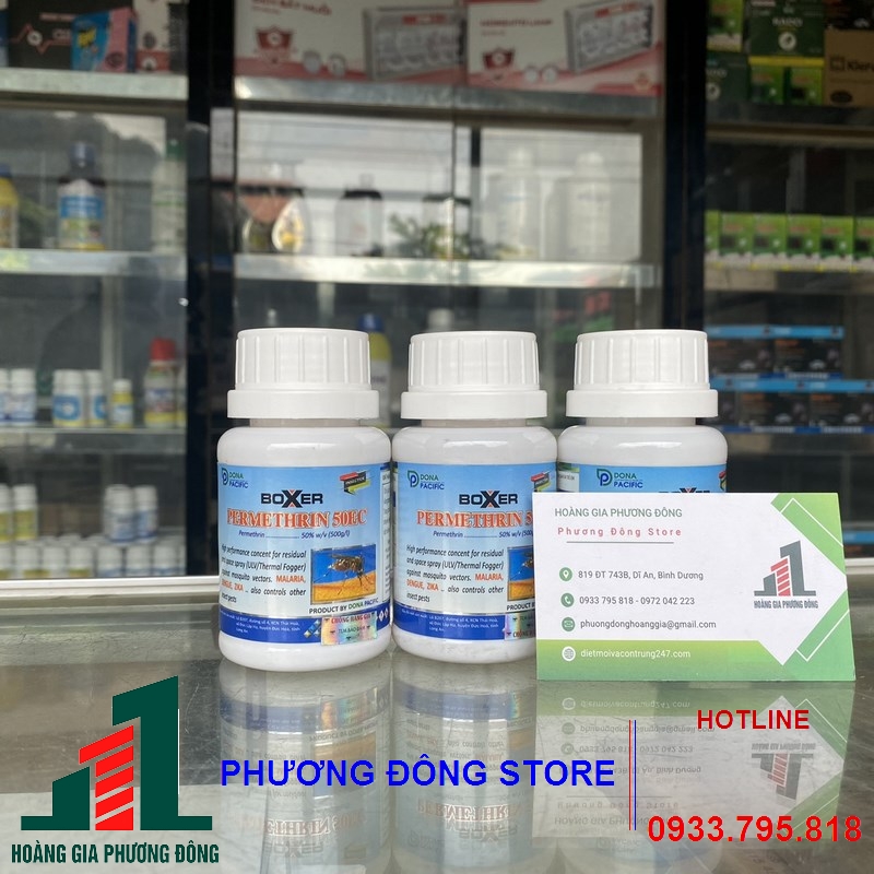 Thuốc diệt muỗi Boxer Permethrin 50 EC_ chai 100ml