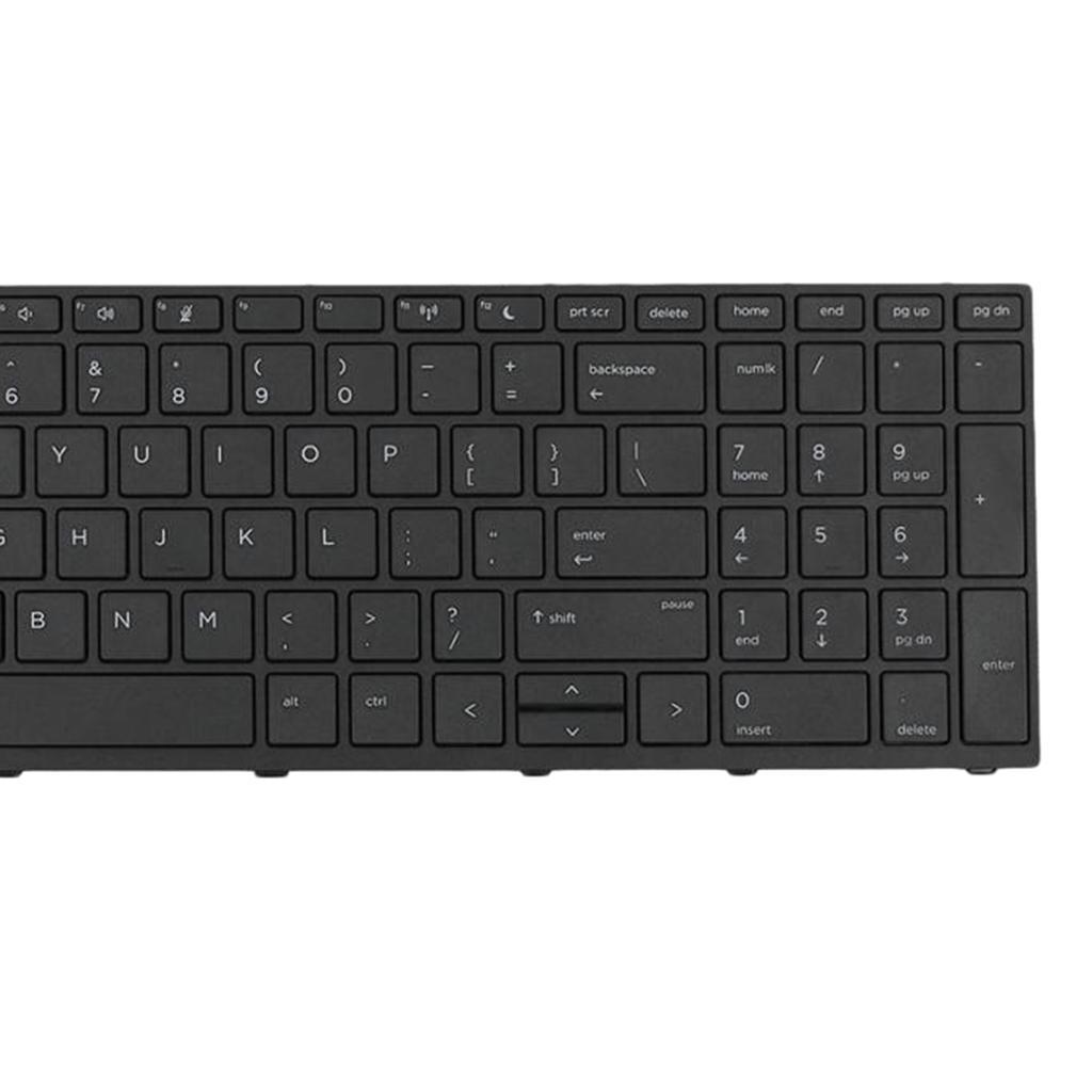Laptop Replacement US Keyboard for 450 G5 455 w/ Black Frame