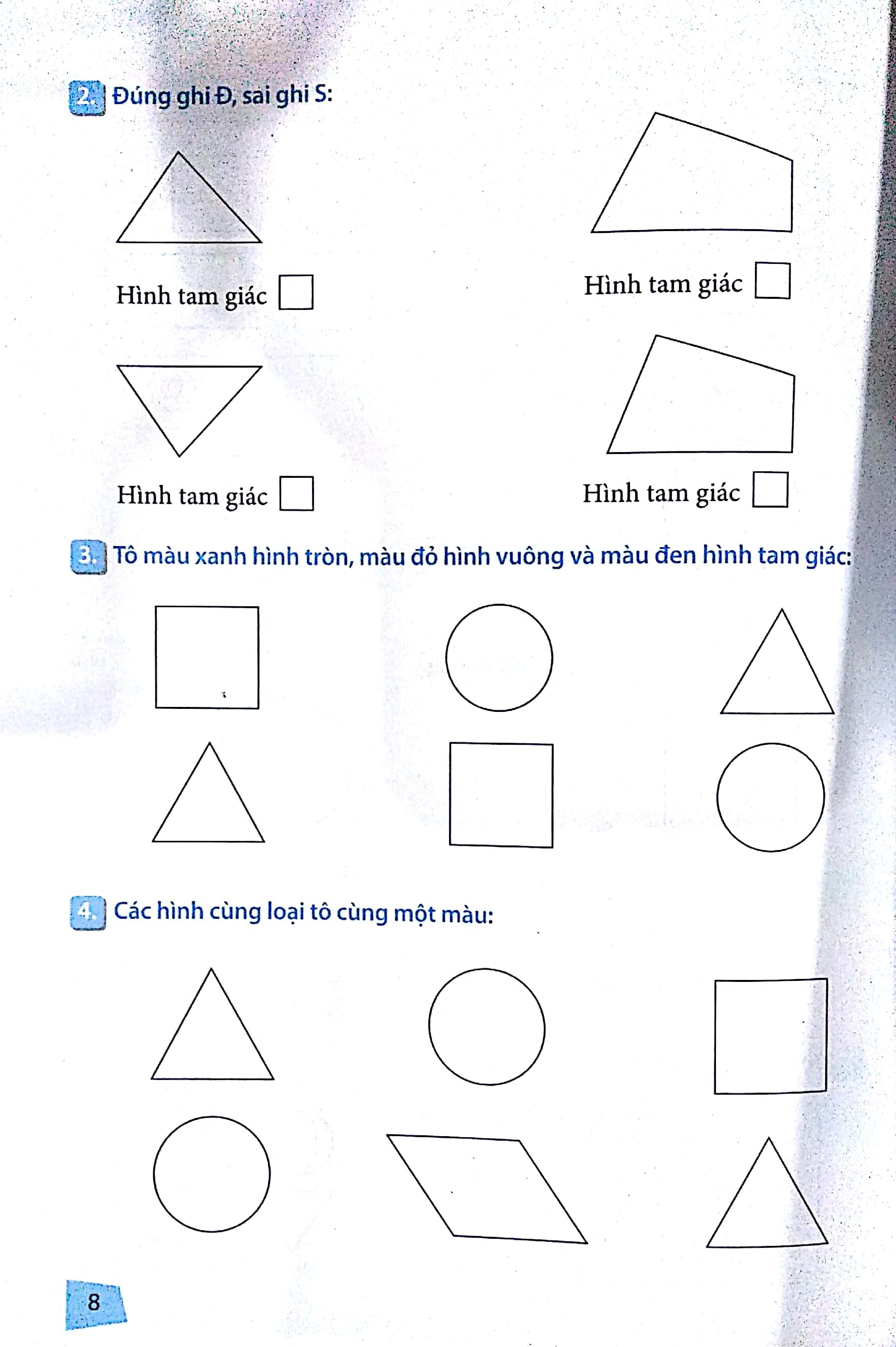 Sách: Bài Tập Trắc Nghiệm Và Đề Tự Kiểm Tra Toán Lớp 1 -Bỗ Trợ Kiến thức Sách Giáo Khoa