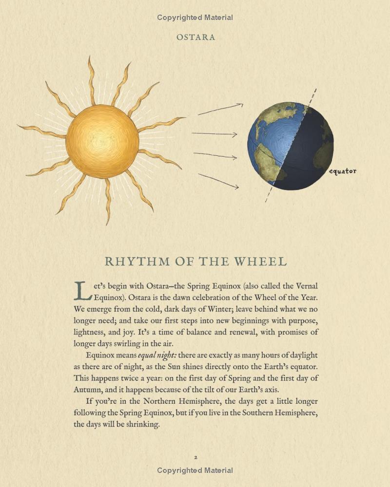 Sách ngoại văn: The Wheel Of The Year - An Illustrated Guide To Nature's Rhythms