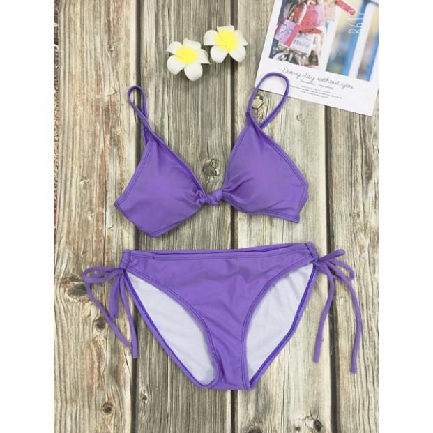 Bikini 2 mảnh màu tím, 3 kiểu