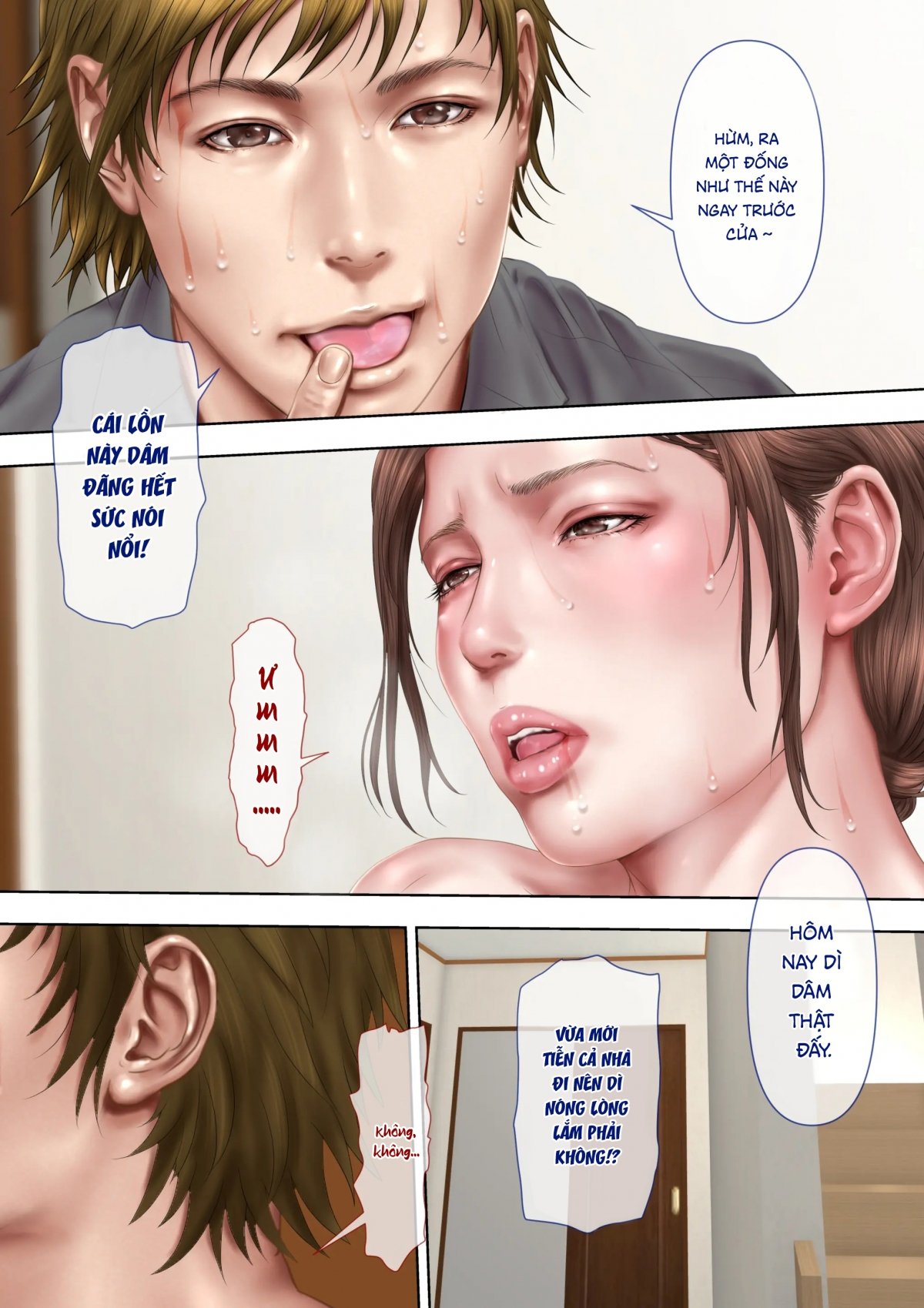 địt dì quyến rũ!! phần 2! chapter 2 9