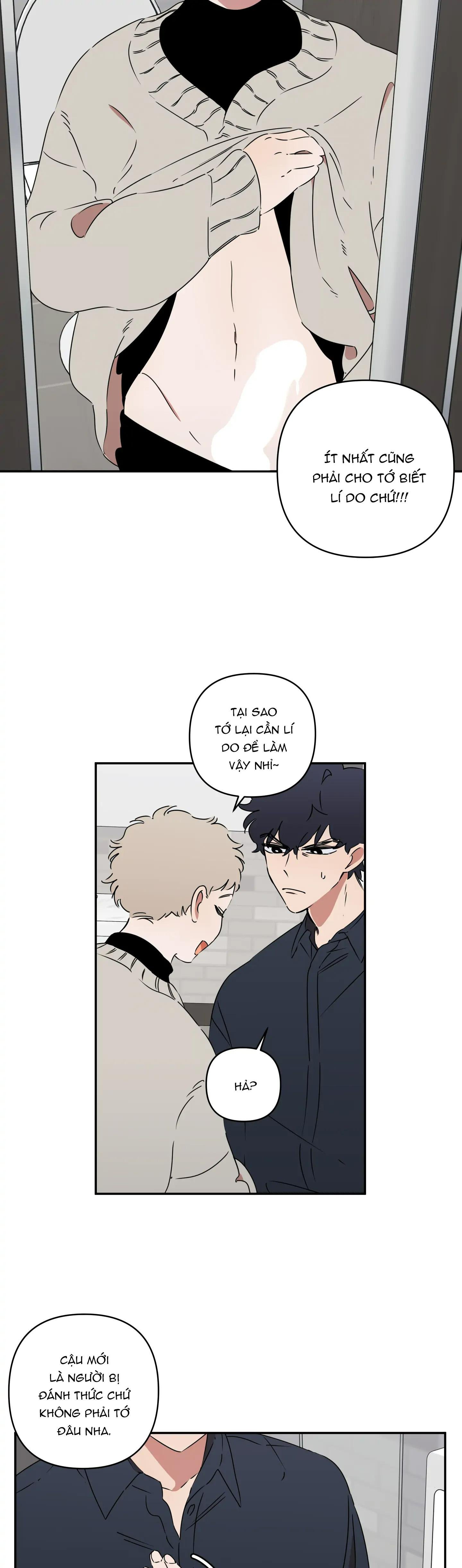 giấu kĩ vào, đừng để tớ nhìn thấy cái xx của cậu! chapter 3 3