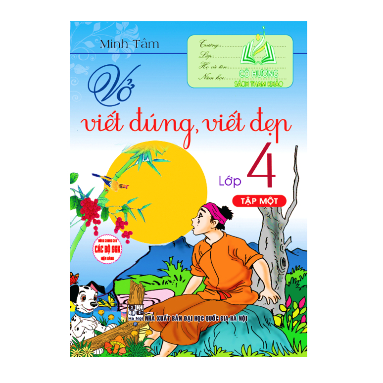 Sách - Vở viết đúng, viết đẹp lớp 4 (tập 1) - dùng chung cho các bộ sgk hiện hành ( HA )