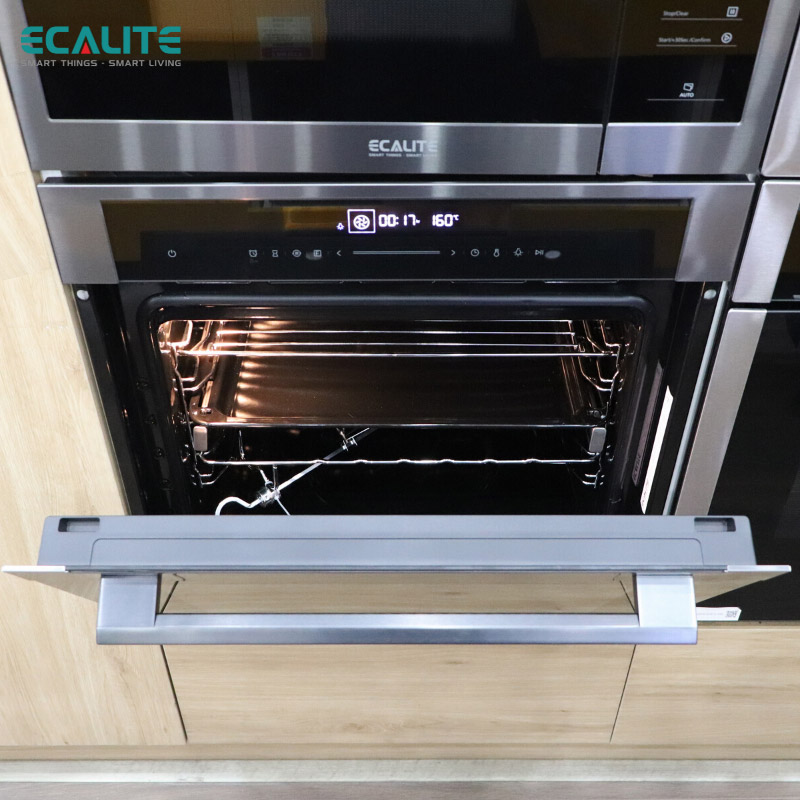 Lò Nướng Âm Tủ Ecalite EOV-JA7060BL - 70L - 9 Chức Năng Nướng - Điều Khiển Cảm Ứng - Hàng Chính Hãng
