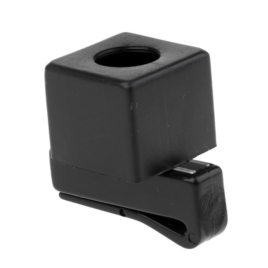 Pool Cue Chalk Holder with Belt Clip Tool And Cue Tip Scuffer Repairer