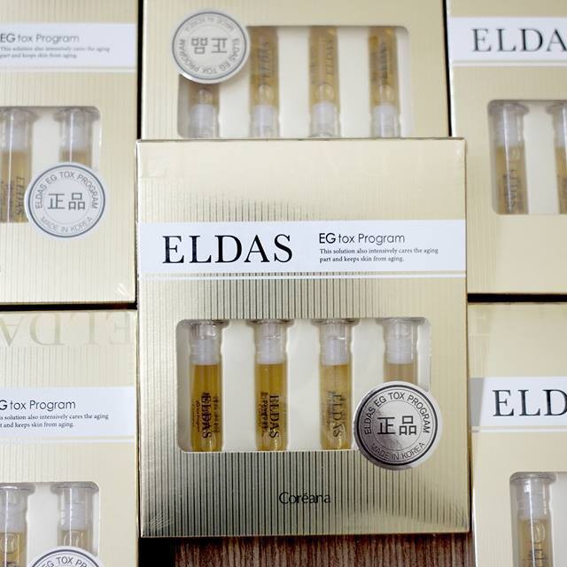 Serum tế bào gốc Eldas EG Tox Program Coreana mini 4 ống