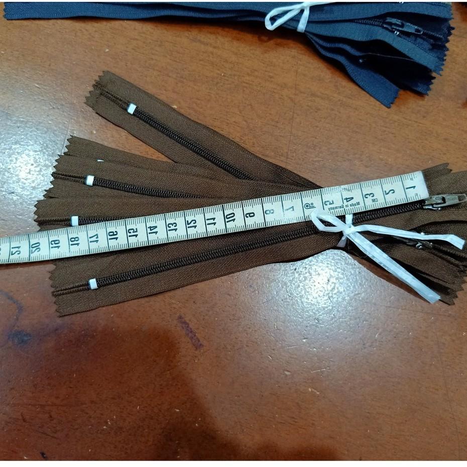 Combo 5 Dây kéo khóa thường 14cm-25cm phụ liệu may mặcdây kéo xuất nhựa hàng xuất khẩu.