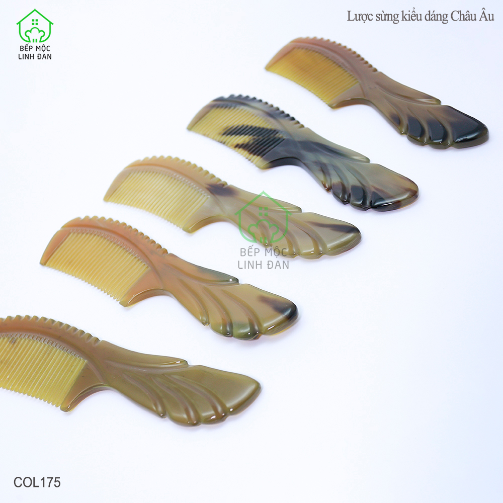 Lược Sừng Xuất Nhật (Size: XL - 20cm) Dáng Lược Châu Âu Cao Cấp [COL175]