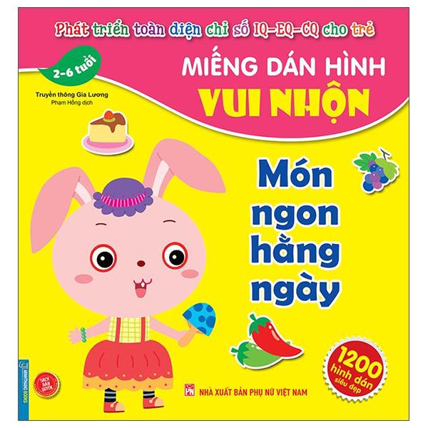 Miếng Dán Hình Vui Nhộn - Món Ngon Hằng Ngày