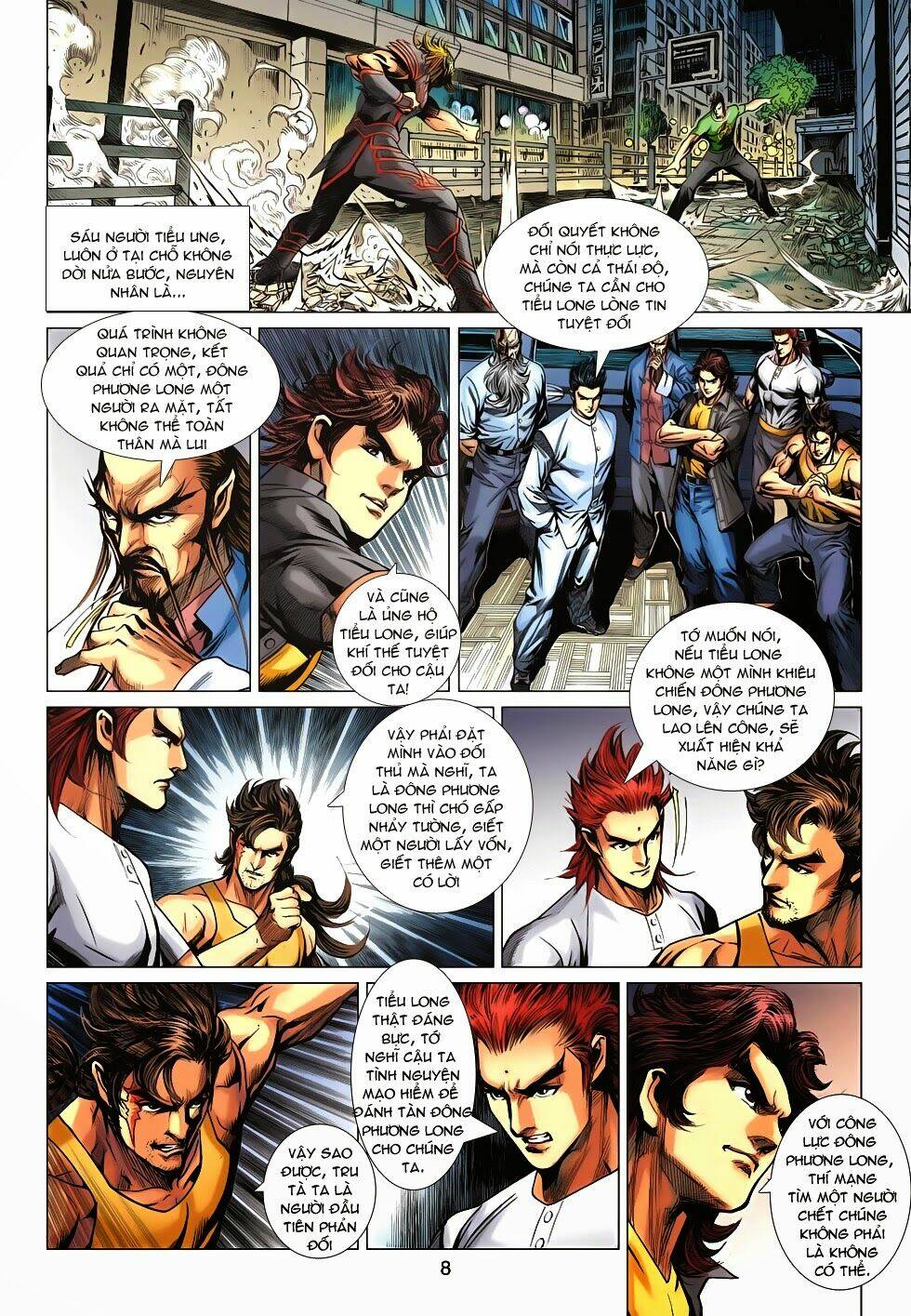 tân tác long hổ môn chapter 678 8