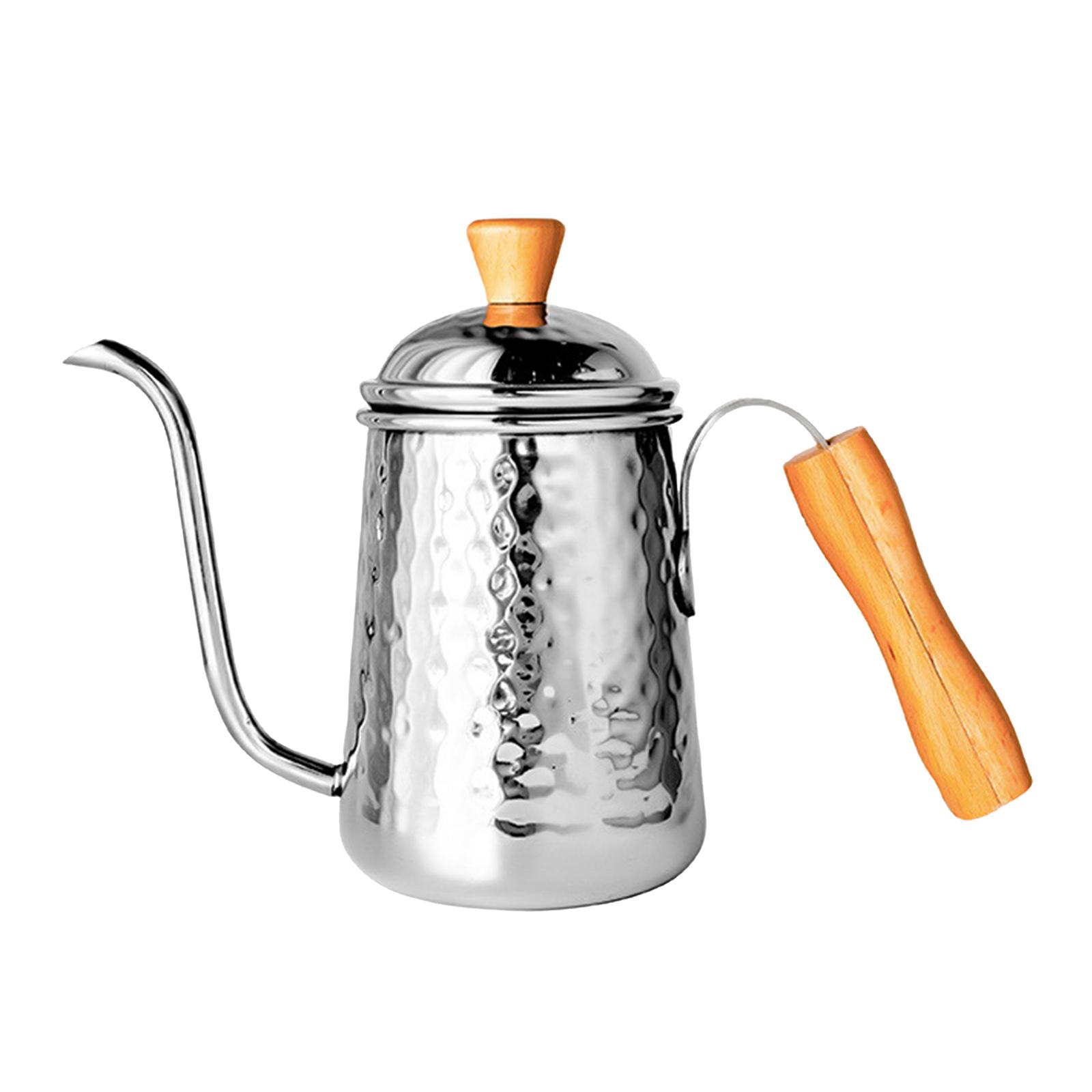 Stainless Steel Gooseneck Kettle Coffee Tea Pot Cafe Tool for Drip Coffee