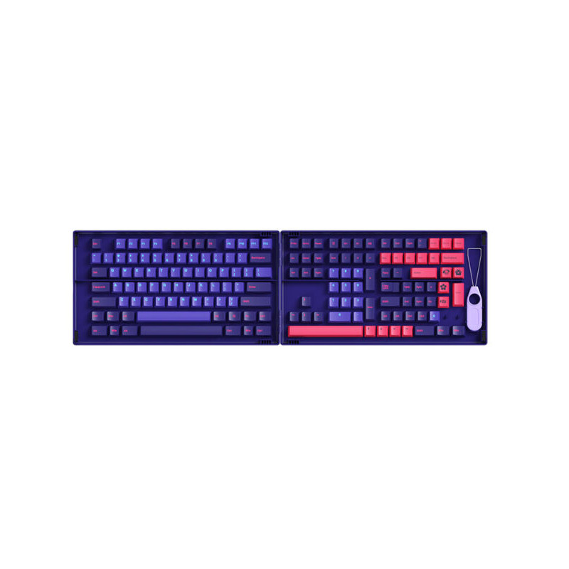 Bộ Set Keycap AKKO – NEON (PBT Double-Shot/Cherry Profile/157 nút) - Hàng Chính Hãng