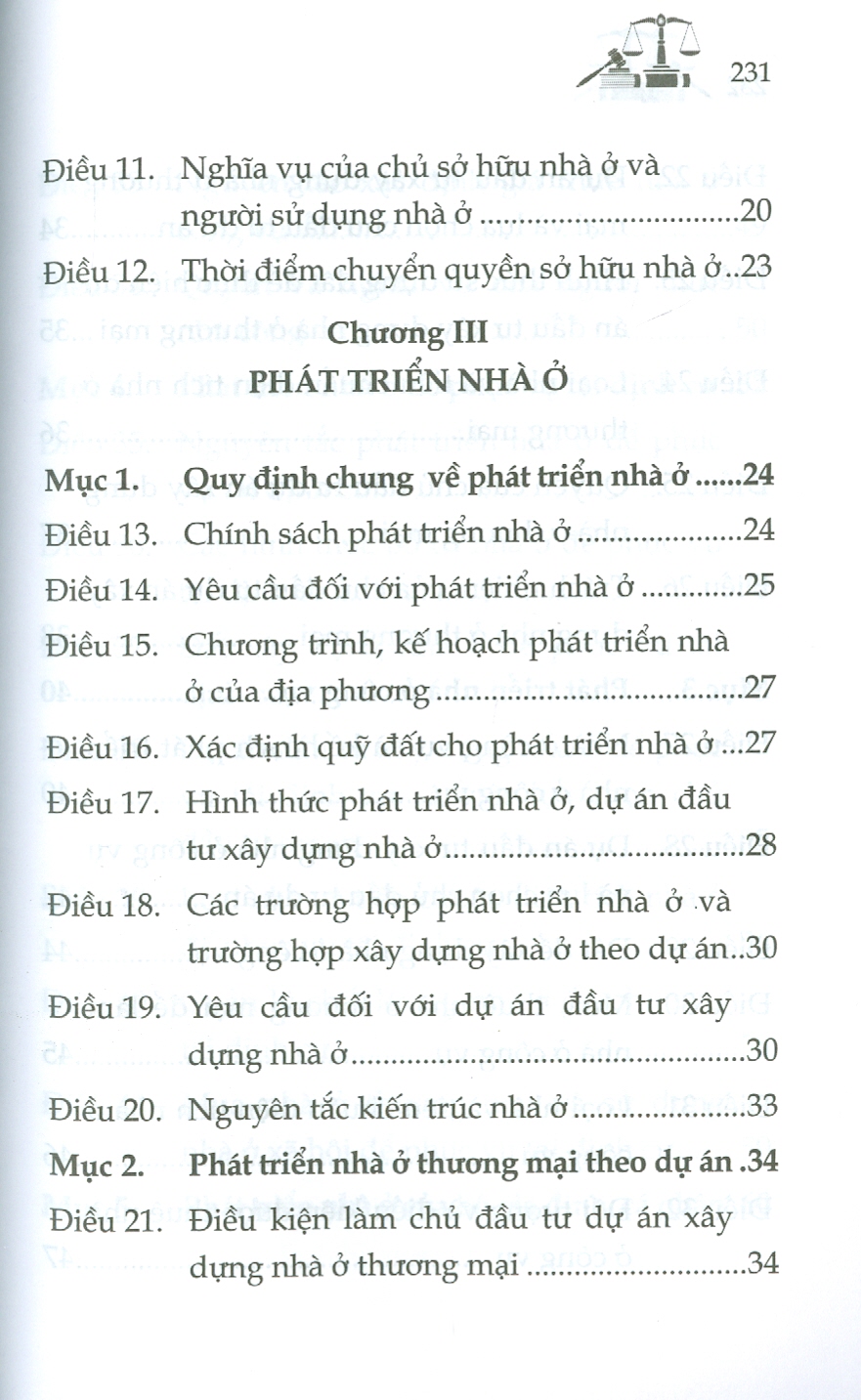 Luật Nhà Ở (Sửa đổi, bổ sung năm 2019, 2020, 2022)