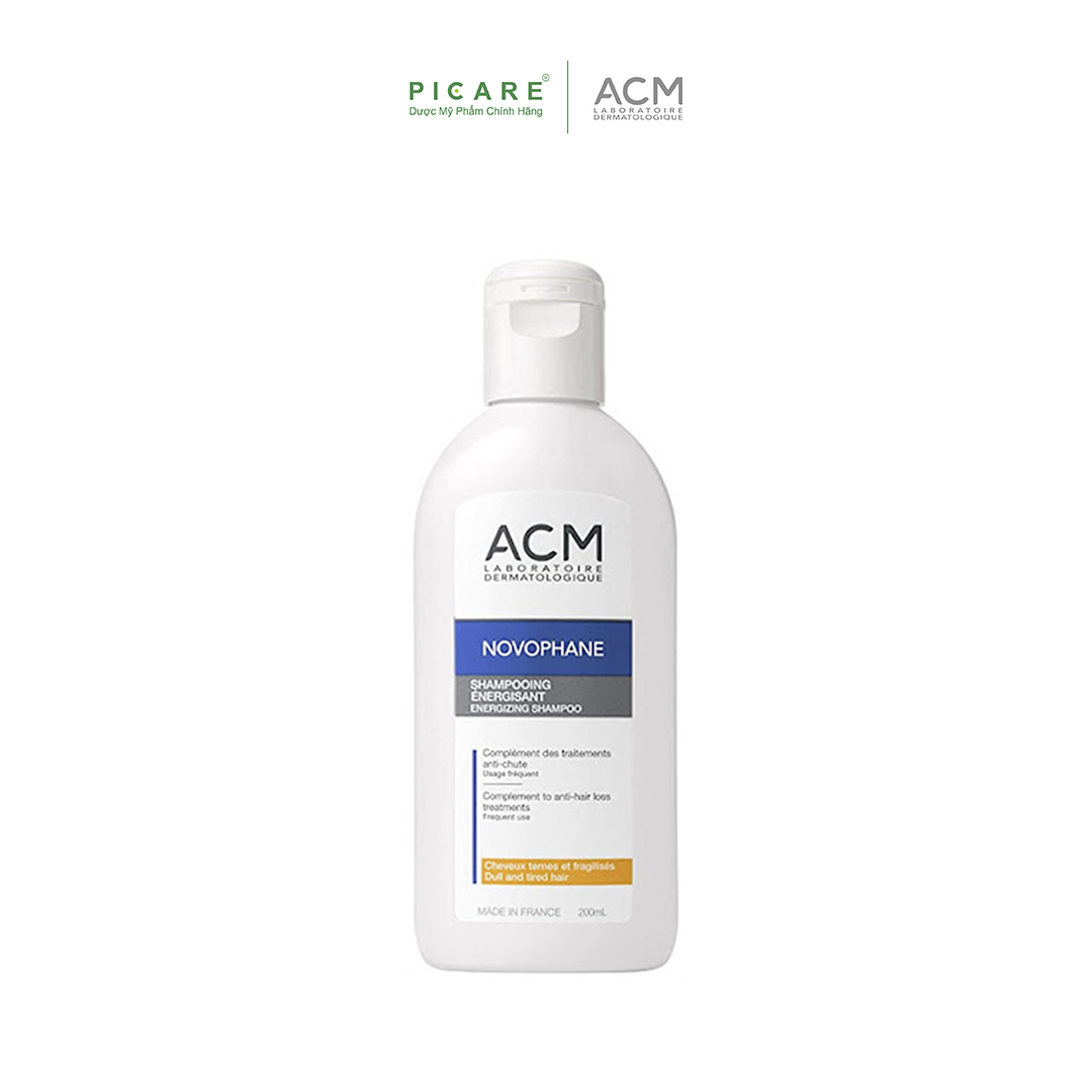 Dầu Gội Làm Sạch Và Dưỡng Tóc Khỏe Mạnh ACM Novophane Energizing Shampoo 200ml