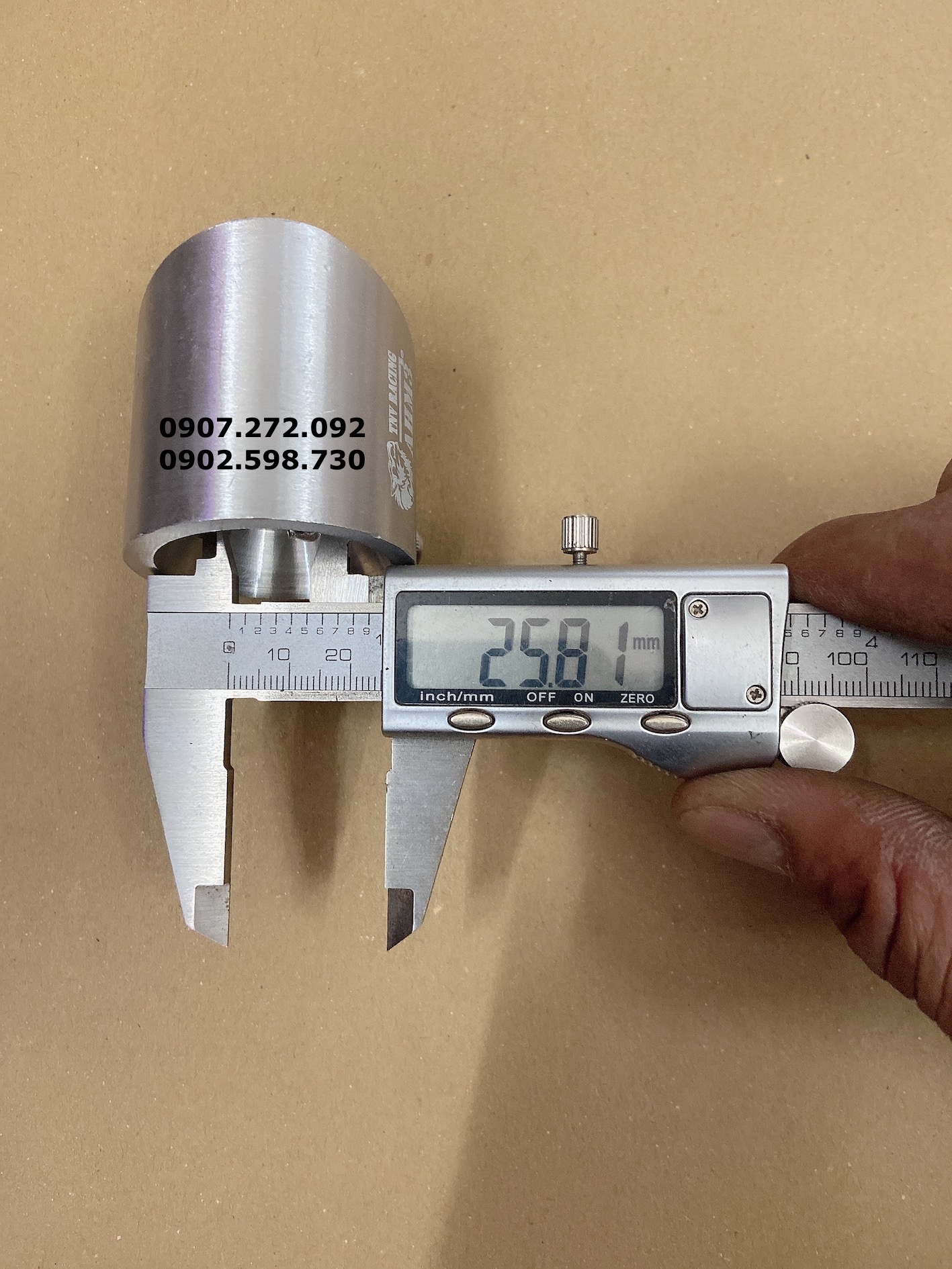 Tiêu giảm thanh dành cho pô lon A_H_M M3 lỗ 26mm