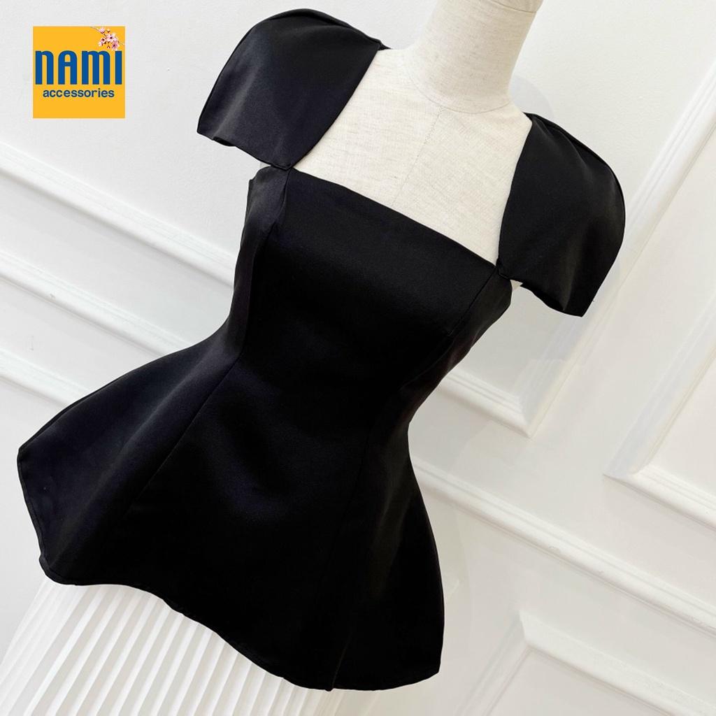 Áo peplum tay búp outfit sang chảnh điệu đà Nanami - ATNU053
