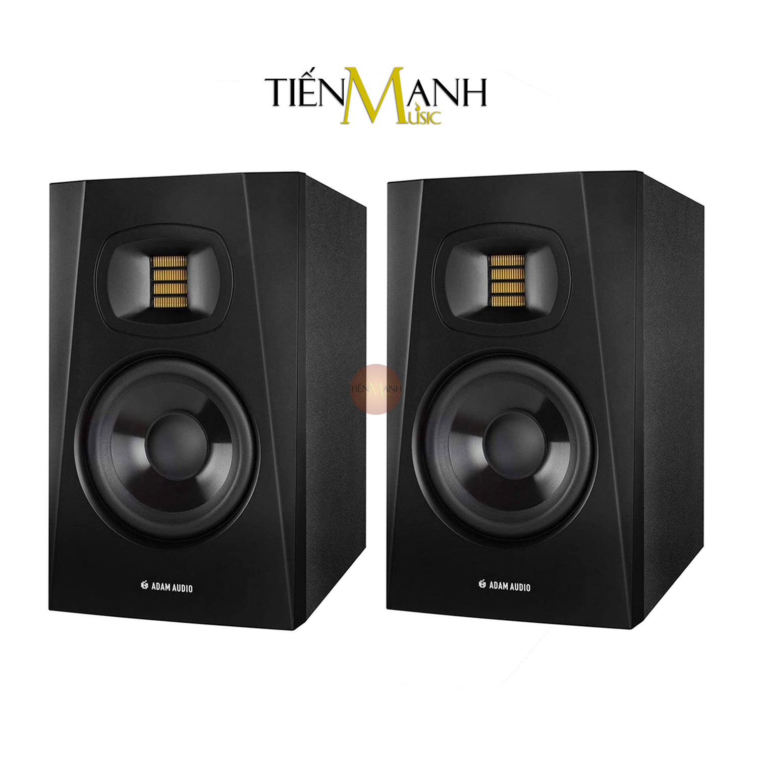 [Một Cặp] Loa Kiểm Âm Adam Audio T5V - 5 inch Active Powered Phòng thu Studio Monitors Speaker Hàng Chính Hãng - Kèm Móng Gẩy DreamMaker