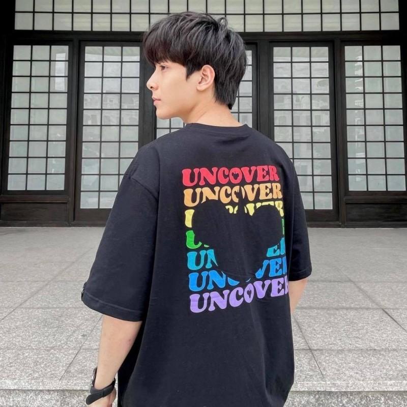 Áo Thun Uncover Basic COLORFUL POWER TEE full tag - GIN STORE