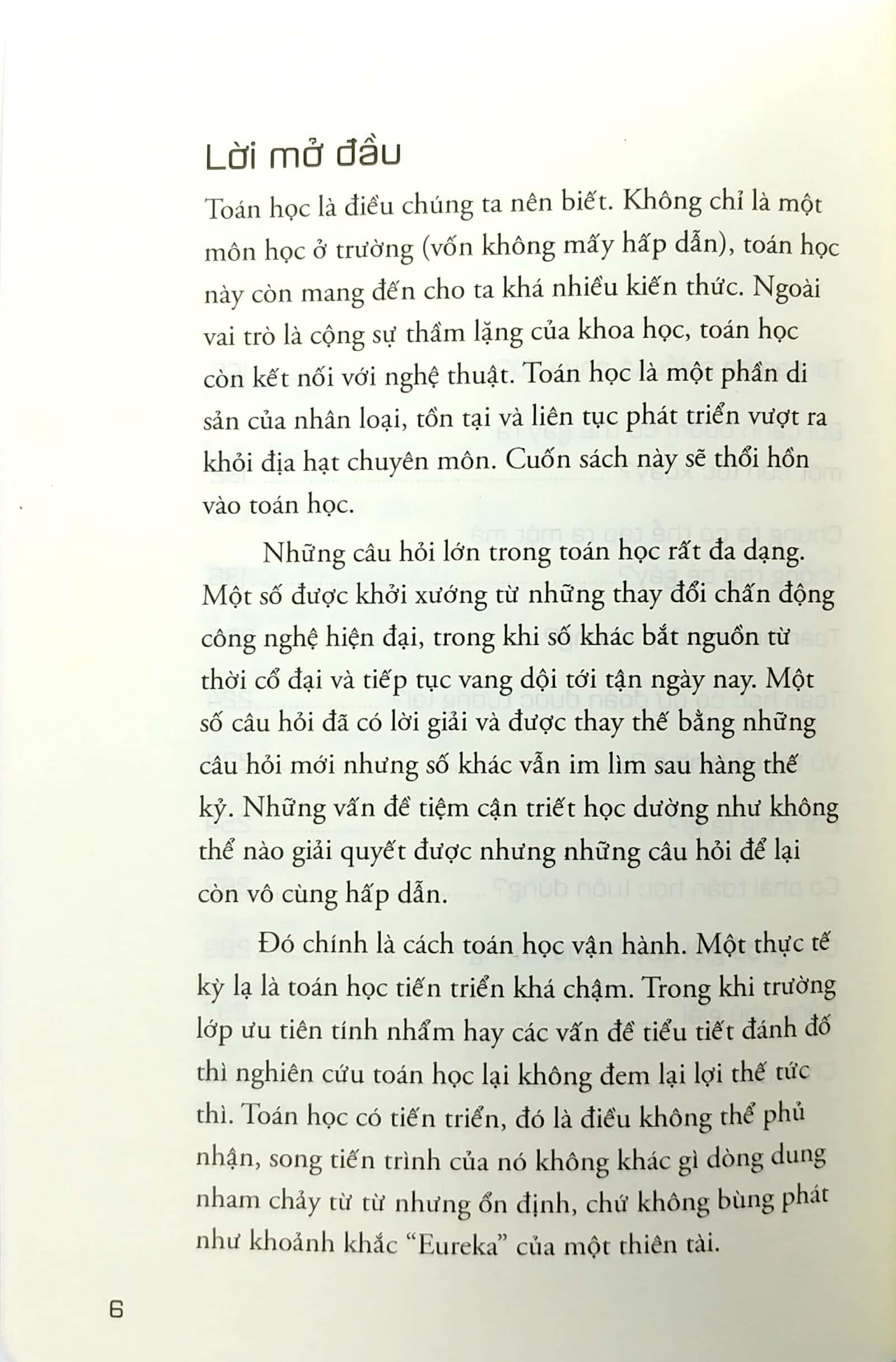 Những Câu Hỏi Lớn - Toán Học