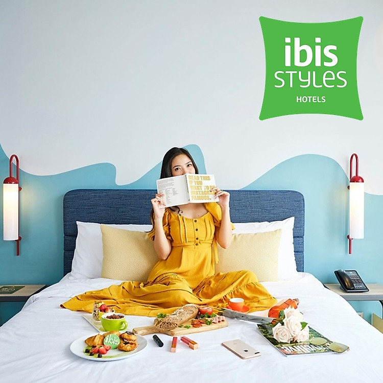 Ibis Styles Hotel 4* Vũng Tàu - Buffet Sáng, Hồ Bơi Vô Cực, Đối Diện Biển Bãi Sau