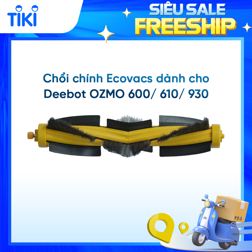 Chổi chính dành cho Ecovacs Deebot OZMO 600/ 610/ 930 - Hàng Chính Hãng