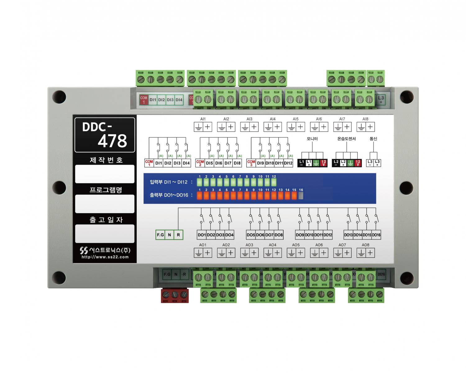 Bộ điều khiển DDC-478 MAINBOARD CONTROLLER