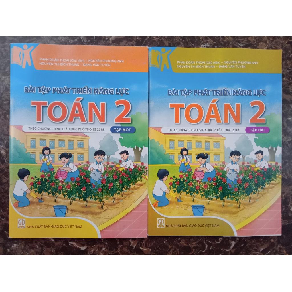 Sách - Combo Bài tập phát triển năng lực môn Toán lớp 2 - Theo chương trình giáo dục phổ thông 2018