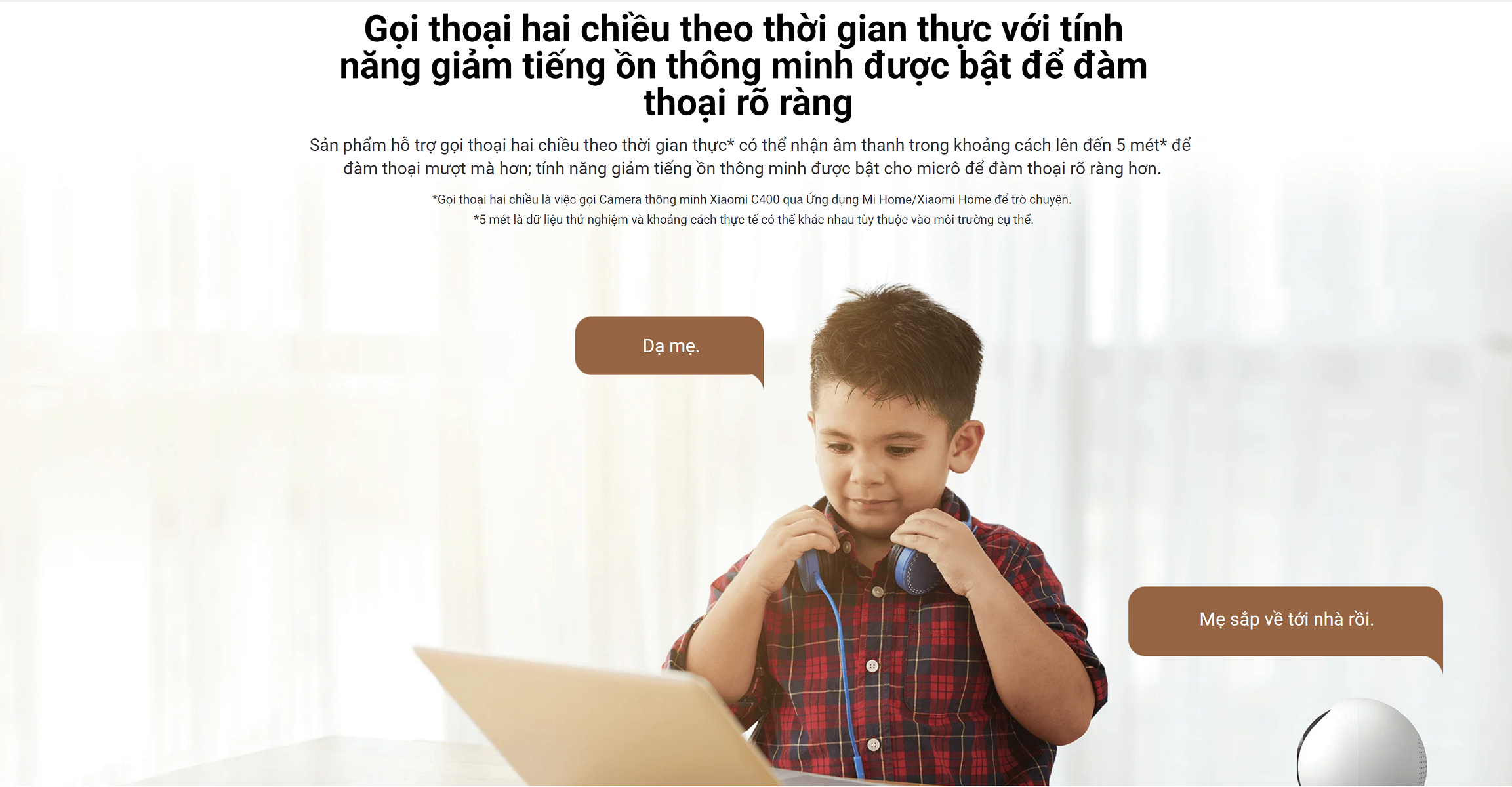 Camera quan sát Xiaomi C400 2,5K 4MP, Xoay 360, AI phát hiện con người, Wi-Fi 2.4GHz/5GHz, Bản quốc tế - Hàng chính hãng