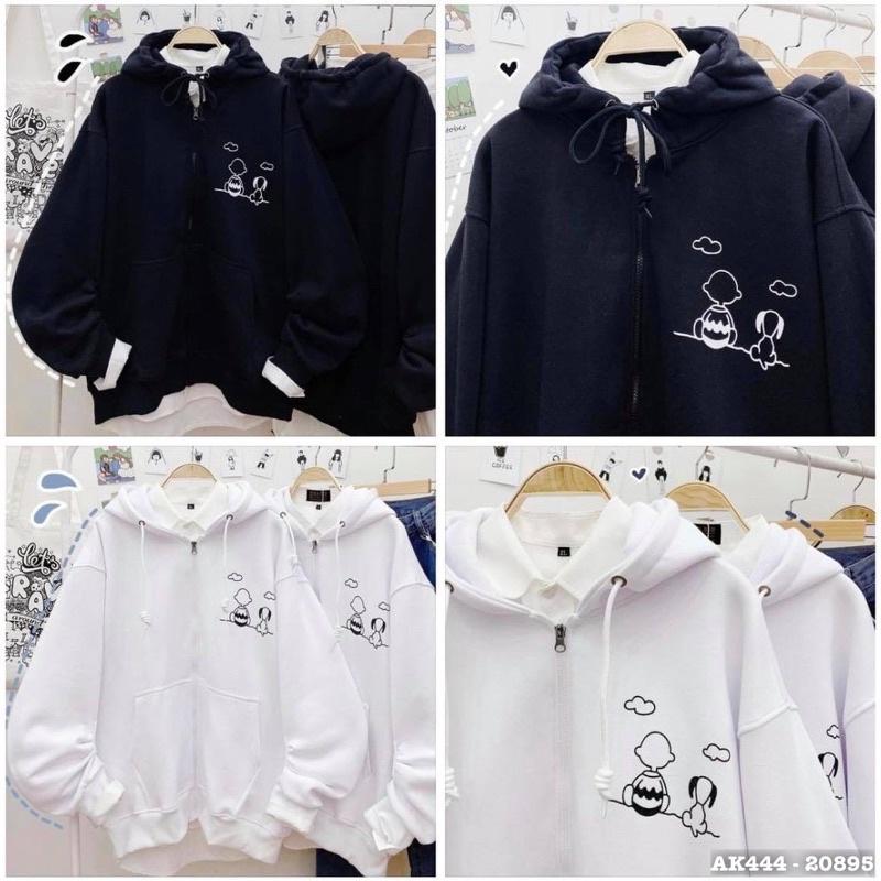 Áo Khoác Nam Nữ Nỉ Bông Dày Hàng QC Jackets Nỉ Đôi BABY & DOG