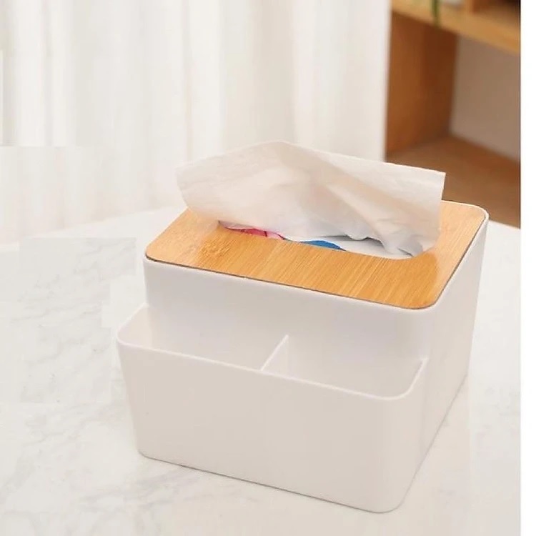 Hộp Đựng Giấy 3 Ngăn Tiện Lợi Hàng Chính Hãng TOKDODO