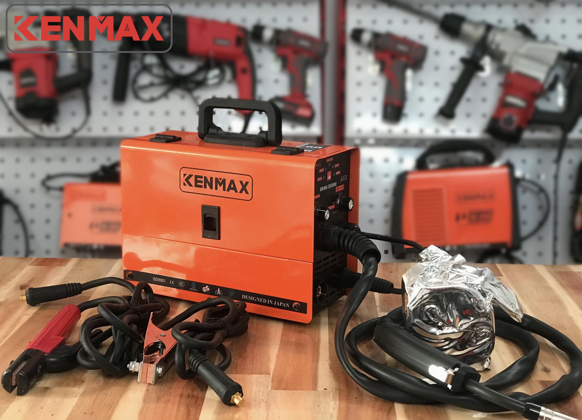 Máy hàn Mig KENMAX KMMIG 200 Mini 3 chức năng, siêu rẻ, siêu tiện, hàn cuộn 1 kí