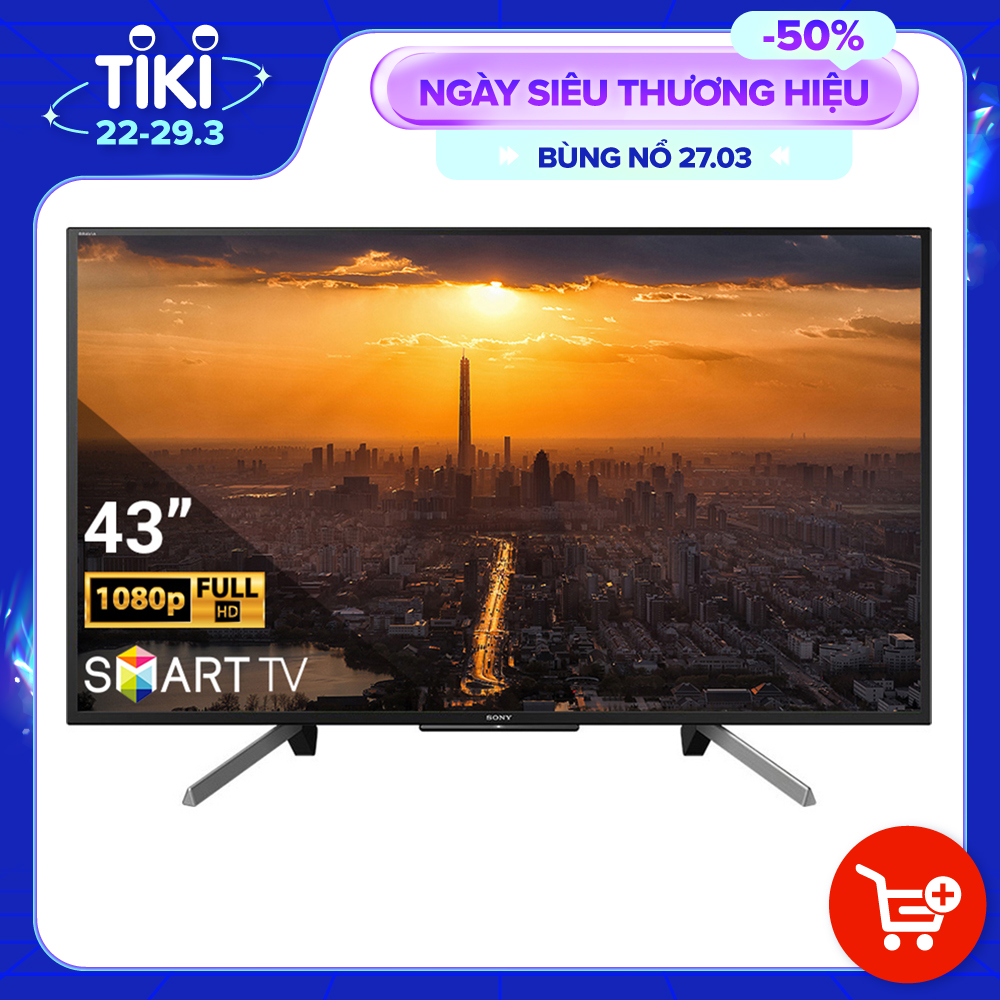 Smart Tivi Sony 43 inch KDL43W660G/ZVN3 - Hàng chính hãng - Giao tại Hà Nội và 1 số tỉnh toàn quốc
