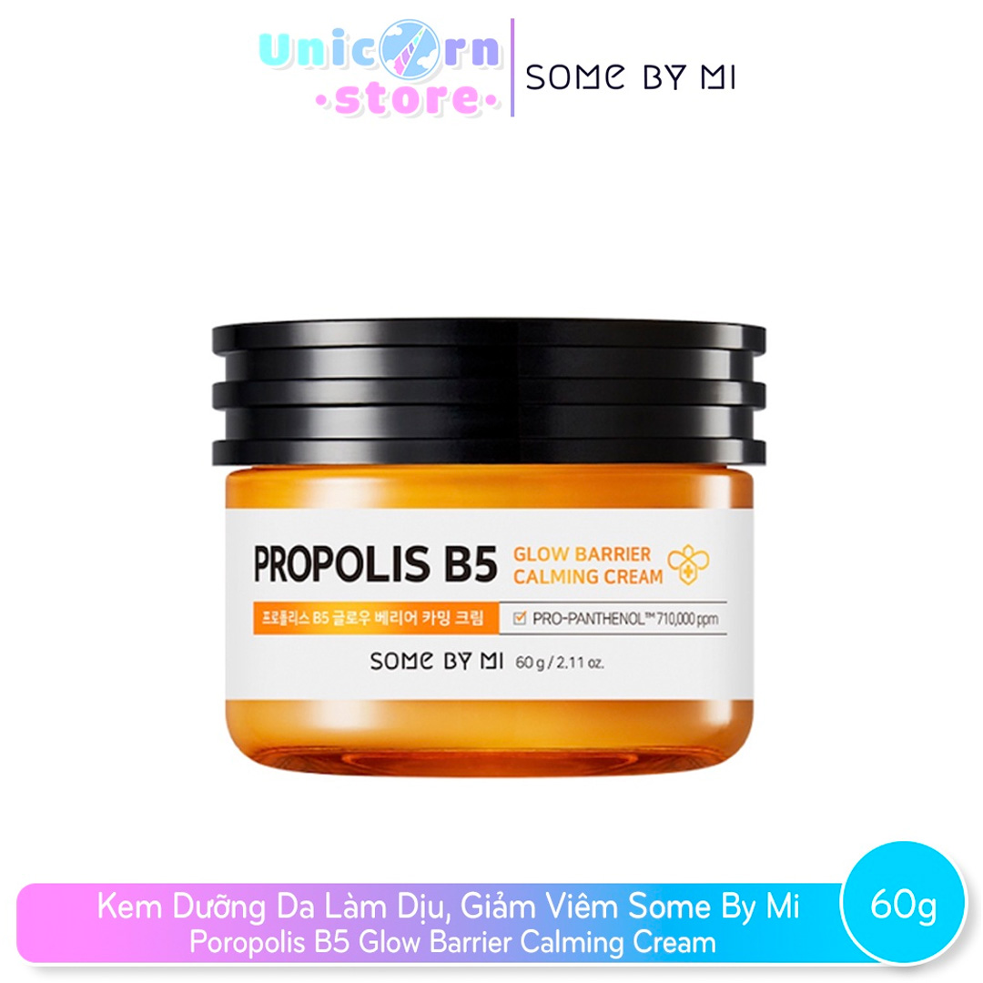 Kem Dưỡng Phục Hồi Da Some By Mi Propolis B5 Glow Barrier Calming Cream 60g