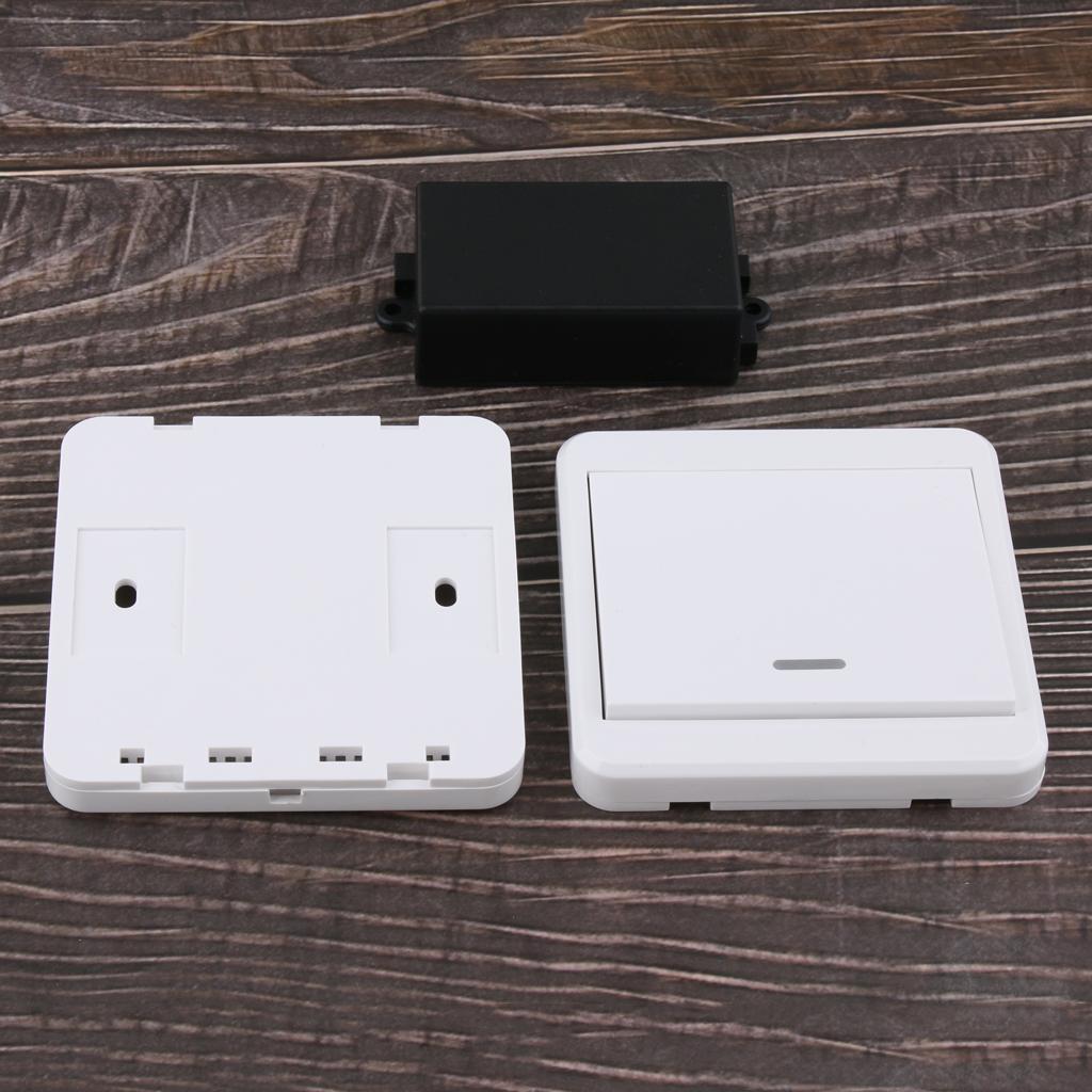 Lovoski 2Pk  85-250V 433MHz Wireless Remote Control Switch