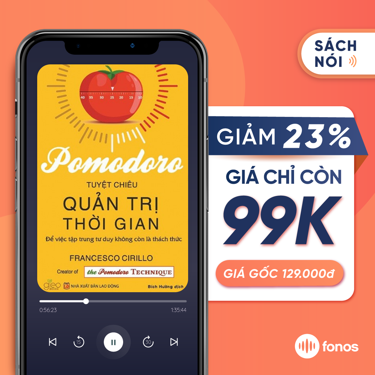 Sách nói: Pomodoro - Tuyệt Chiêu Quản Trị Thời Gian
