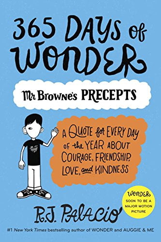 365 Days of Wonder: Mr. Browne's Precepts