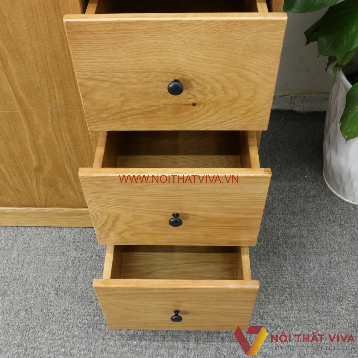 Tủ Quần Áo Cánh Lùa Hiện Đại Màu Sồi Có Kệ Trang Trí Bền Đẹp Giá Rẻ