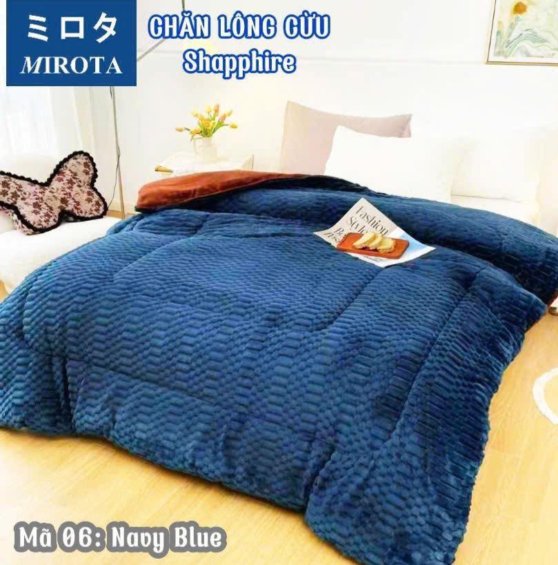 CHĂN LÔNG CỪU NHẬT BẢN MIROTA (2x2m3, 5kg) hàng chính hãng