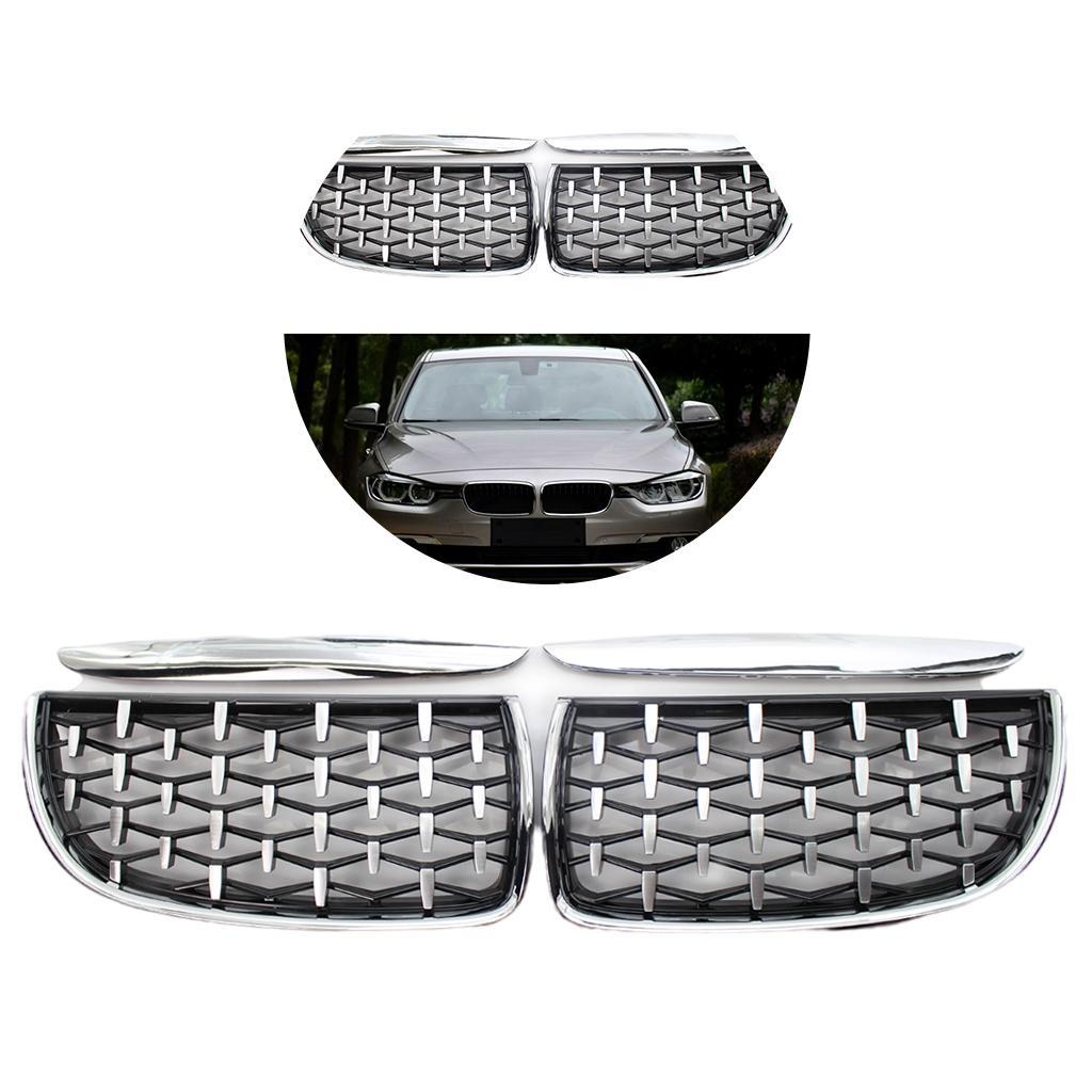 Kidney Grille Grill Replace for E90     335i Electroplate